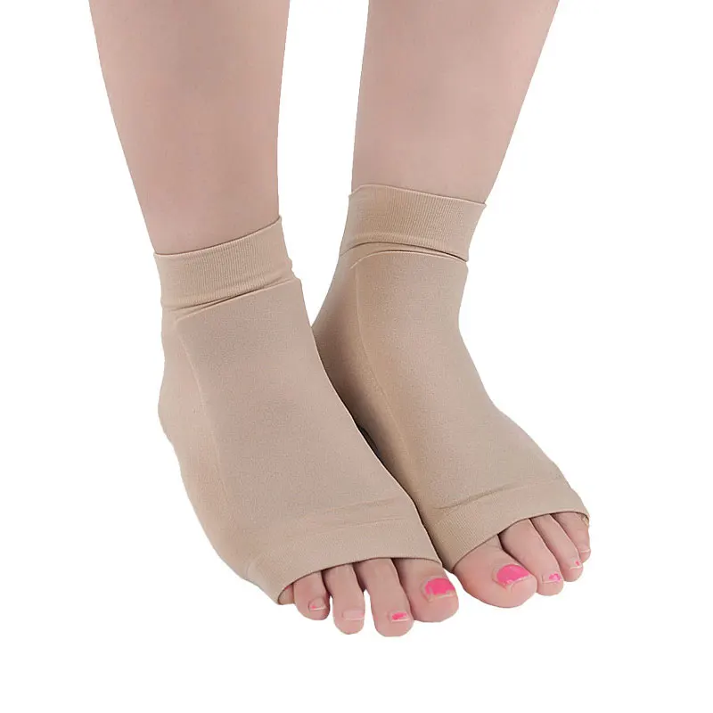 1 пара BYEPAIN Achilles Tendon защита пятки Компрессионные носки с мягкими рукавами для
