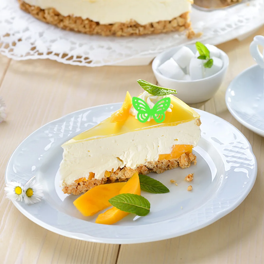 

320pcs Decorative Cake Toppers Shaped Cake Ornament Dessert Adornment