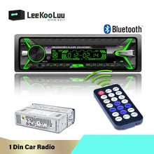 LeeKooLuu 1Din MP3-плеер автомобильный Радио автомобильный мультимедийный плеер Bluetooth fm-радио авто AUX USB SD Автомагнитола Кассетный рекордер стерео