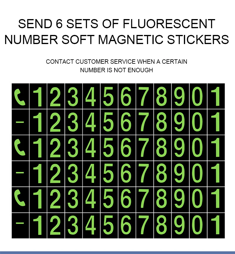 Ночник автомобильный Стайлинг Временная парковочная карта с ароматом скрытый