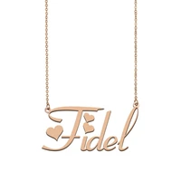 fidel name necklace custom name necklace for women girls best friends birthday wedding christmas mother days gift
