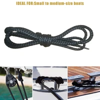 nylon double braided mooring lines dock lines boat wharf anchor ropes bungee cord for dinghy marine fishing kayak yacht docking