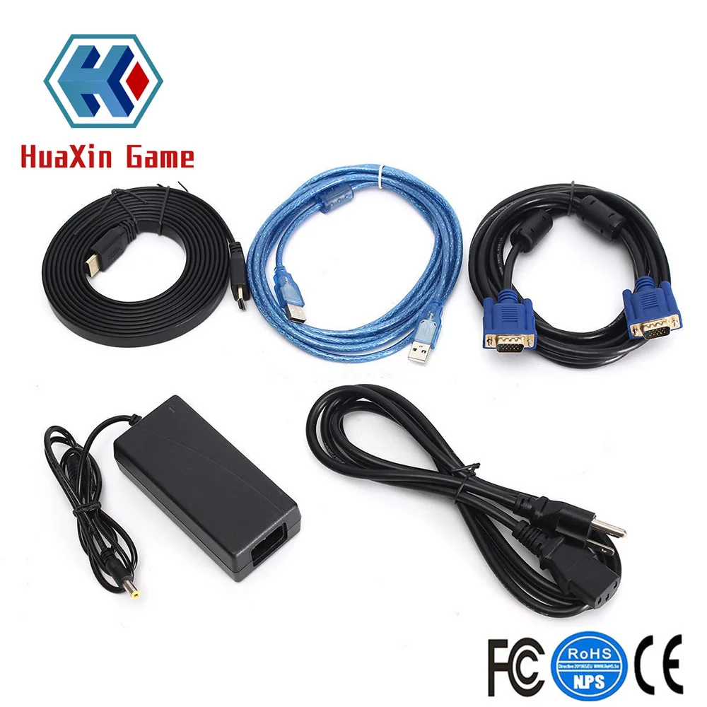 

Classic Game Box Arcade Game Console 1399 Retro Classic Games Metal Double Stick Video Console Support HDMI / USB / VGA Output