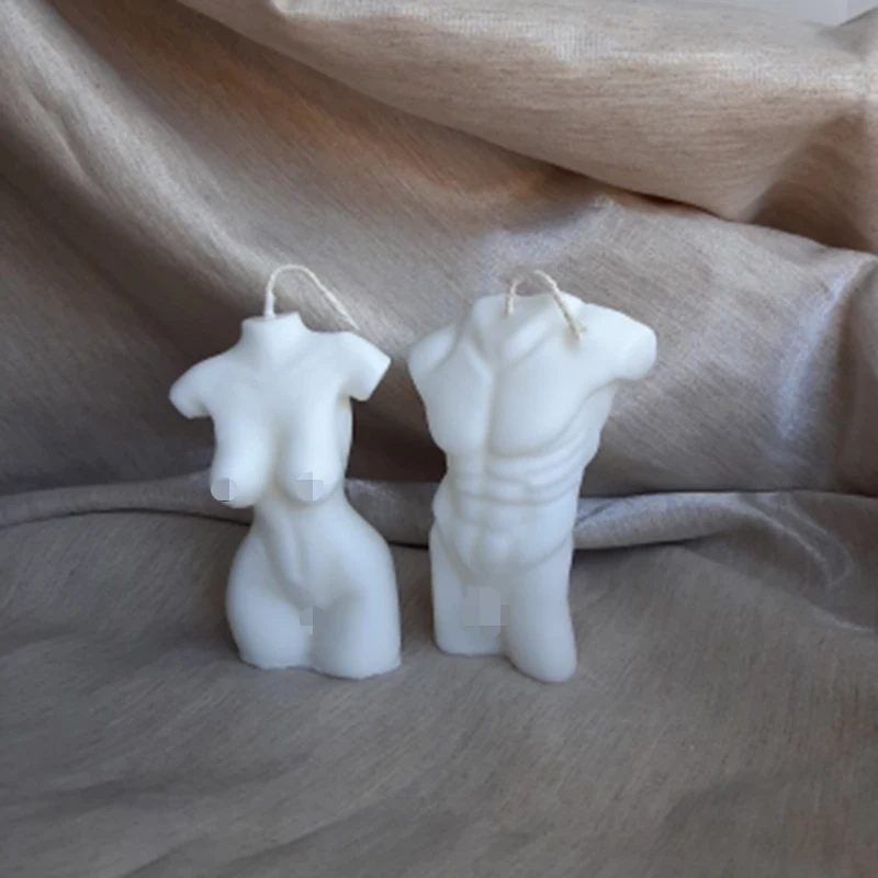 Женская силиконовая 3D форма в виде свечи для тела мужчин беременных