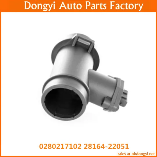 

High quality air flow meter for 0280217102 28164-22051