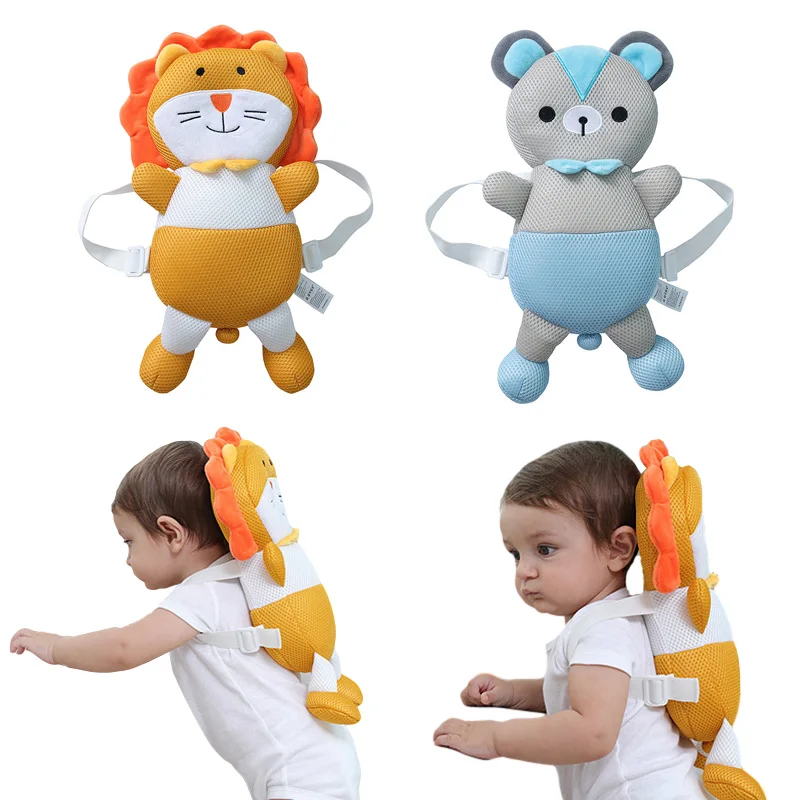 

Head Protection Pad Toddler Baby Summer Breathable Newborn Headrest Cute Cartoon Animal Baby Protect Drop Resistance Cushion
