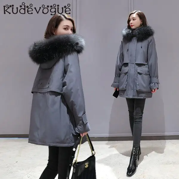 

Пуховик, Корейская свободная хлопковая куртка, новая молодежная парка из хлопка, женское осенне-зимнее пальто