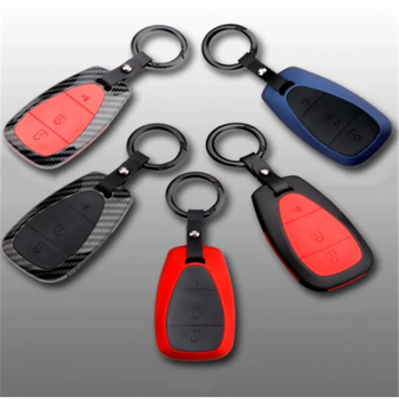 

2020 Carbon Fiber Matte Car Key Case For chevrolet cruze spark camaro Volt Bolt Trax Malibu Car Remote Key Case Cover new