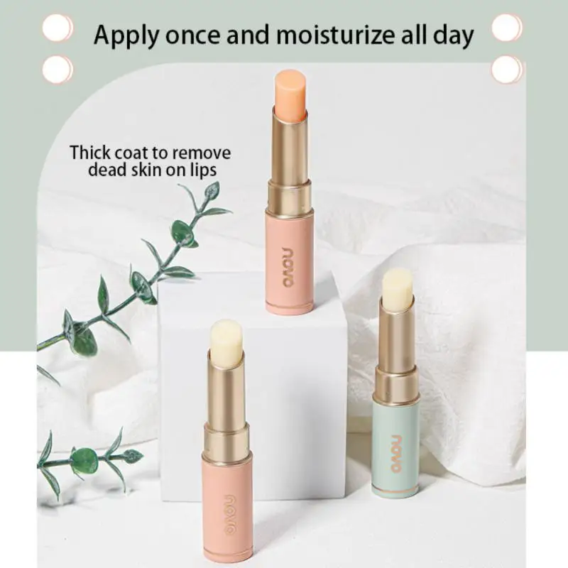 

NOVO Anti- Wrinkle Anti-line Winter Fashion Moisture Lip Balm Long-Lasting Lipstick Anti Aging Lip Care Lipstick TSLM2