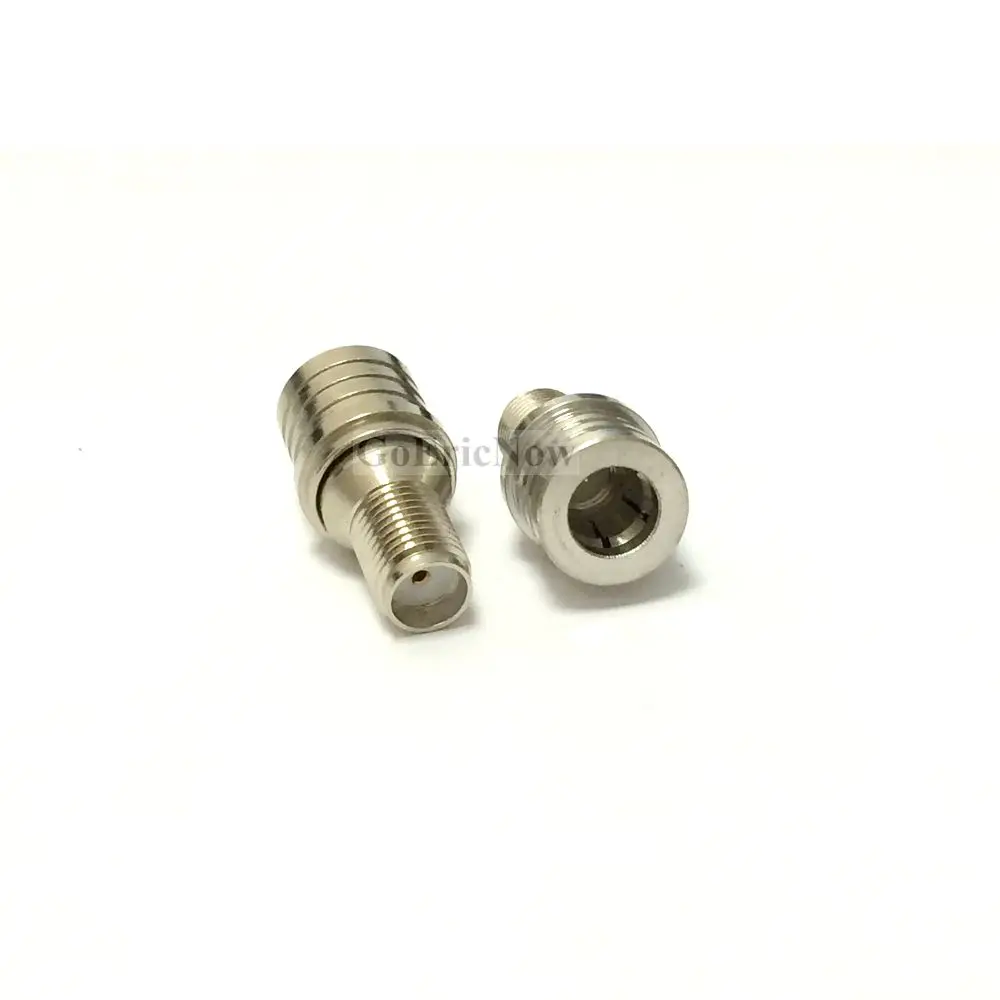 10 шт. РЧ коаксиальный Nickplated 50 Ом RP SMA/SMA типа Мама к QMA Мужской разъем