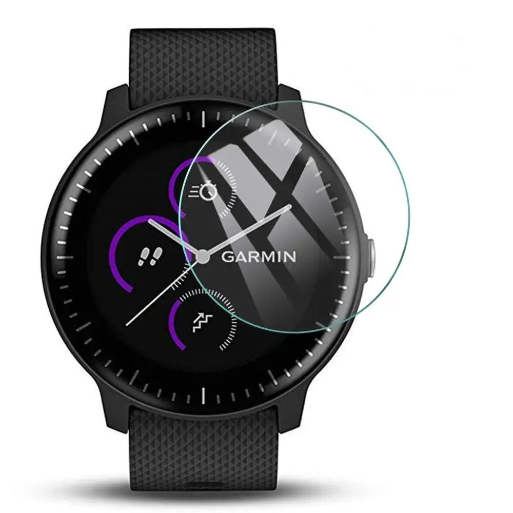 4 шт. для Garmin Vivoactive3 закаленное стекло 9H 2.5D Премиум Защита экрана Vivoactive 3 защитное