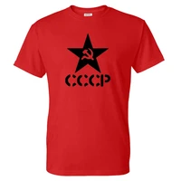 2021 summer tees cccp t shirts ussr soviet union kgb man t shirt short sleeve cotton mens t shirt round neck casual top
