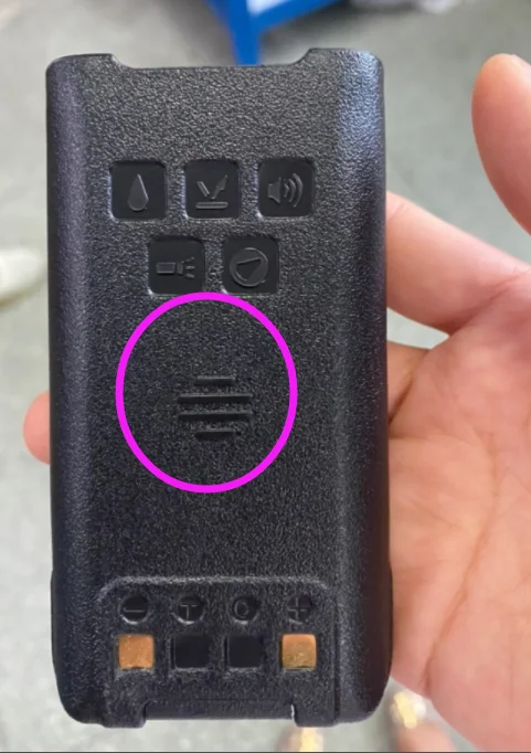 

UV-9R Plus Battery 1800mAh Baofeng Walkie Talkie Accessory UV-9R Walkie Battery Waterproof Two Way Radio T57 Battery