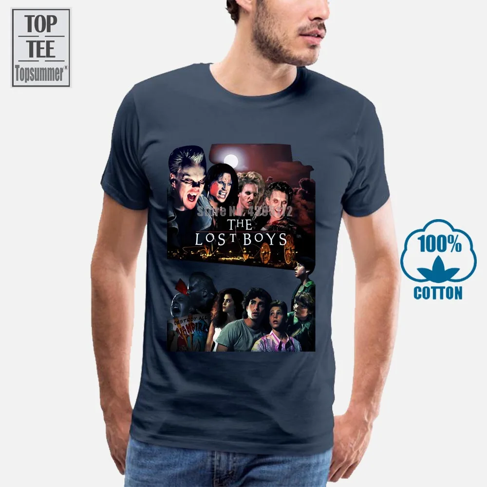

The Lost Boys T Shirt For Men T-Shirt 3D Men Motorcycle Summer Men'S T-Shirt Hip Hop T-Shirts Black T Shirt Vintage Tshirt A0073