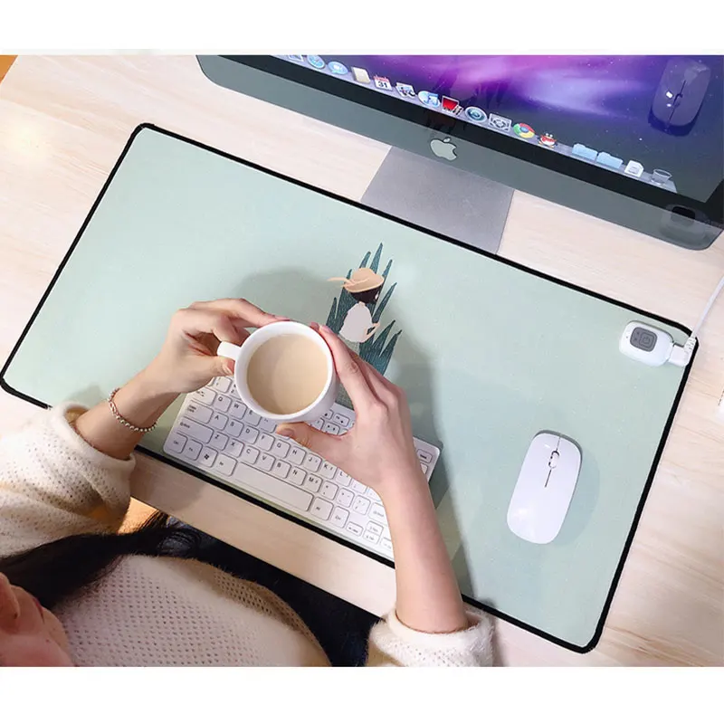 Электрическая настольная грелка водонепроницаемая безопасная для мыши