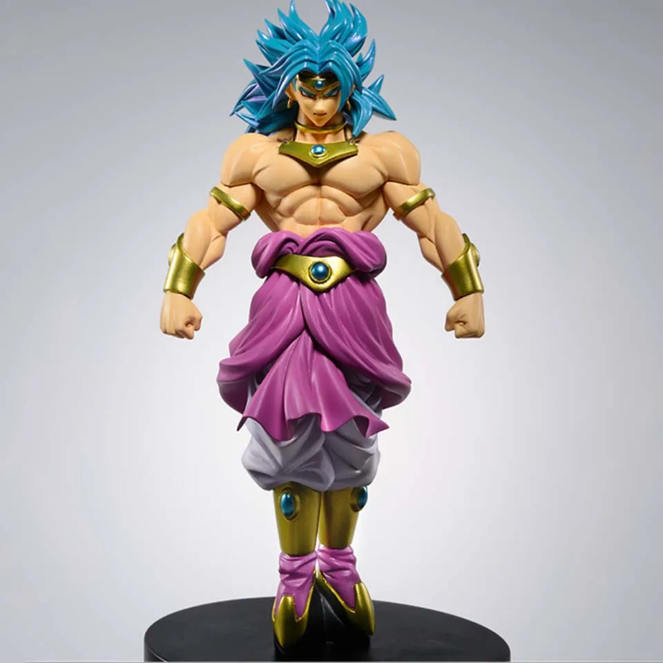 Dragon Ball Z Broli Broly Супер Saiyan стоящая версия ПВХ фигурка DBZ Goku Fighting Коллекционная модель 22 см
