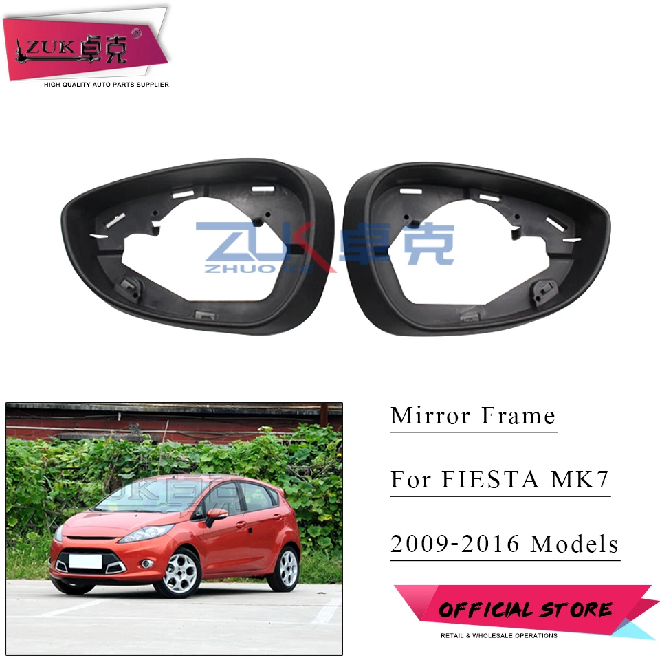 

Рамка для зеркала для Ford Fiesta MK7 2009 2010 2011 2012 2013 2014