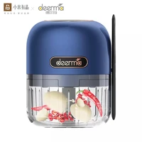 youpin deerma food processor electric blenders meat mincer cordless portable spice chopper machine rechargeable kitchen gadget