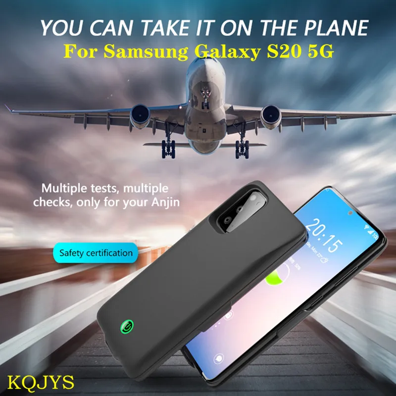 KQJYS ультратонкий Power Bank зарядное устройство чехол для Samsung Galaxy S20 5G аккумулятор