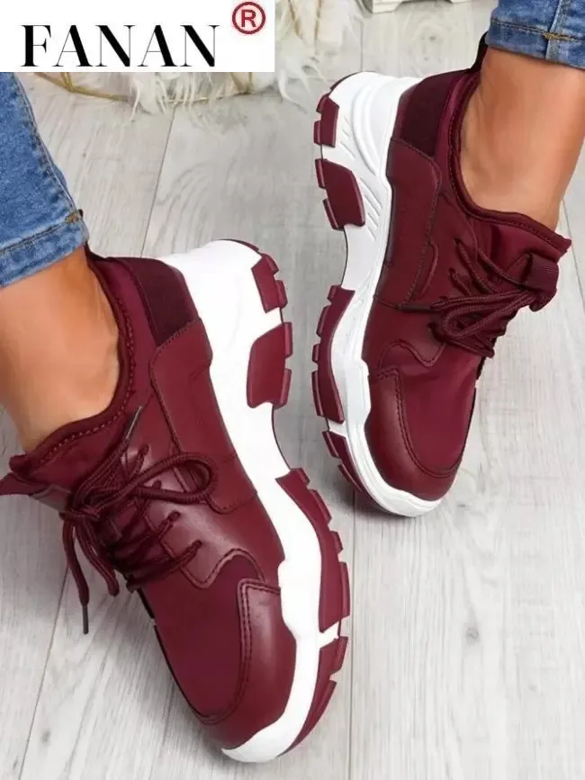 

2021 Women Sneakers Summer Outdoor Sports Shoes Multicolor Leisure Comfortable Lace Up Plus Size Casual Shoes Zapatos Mujer