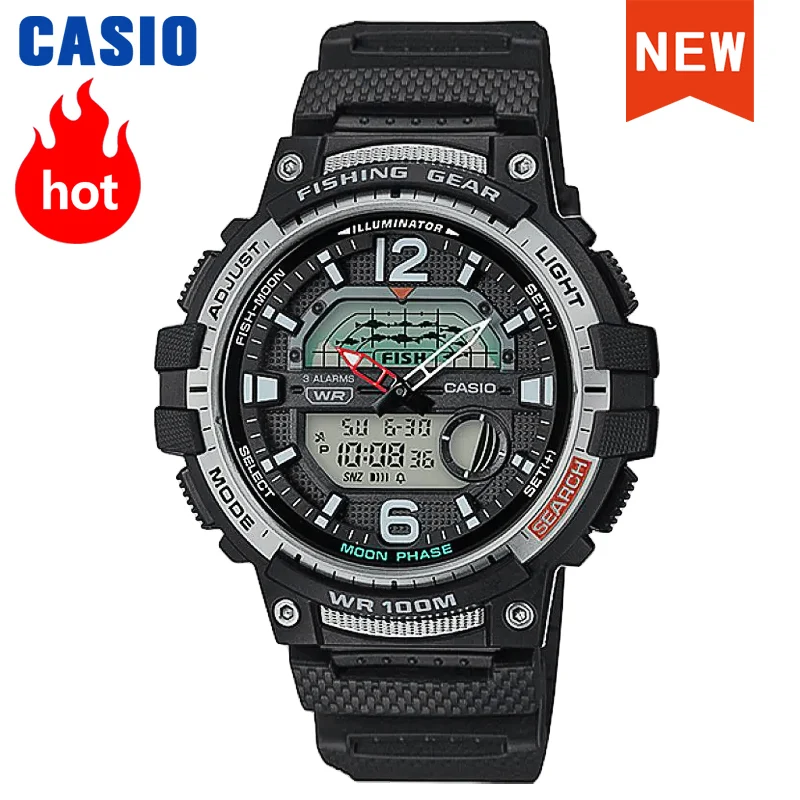 

Casio watch g shock watch men digital sport quartz watch Has Fishing mode Snooze Feature Moon Data function relogio WSC-1250H-1A