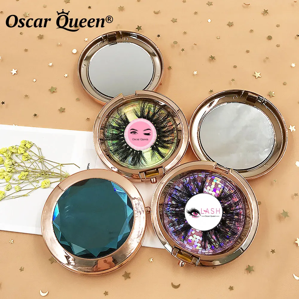 15-25mm Mink Eyelashes Packaging Empty Box Wholesale 3D Lash Boxes Dramatic False Eyelash Package Case Custom Logo | Красота и