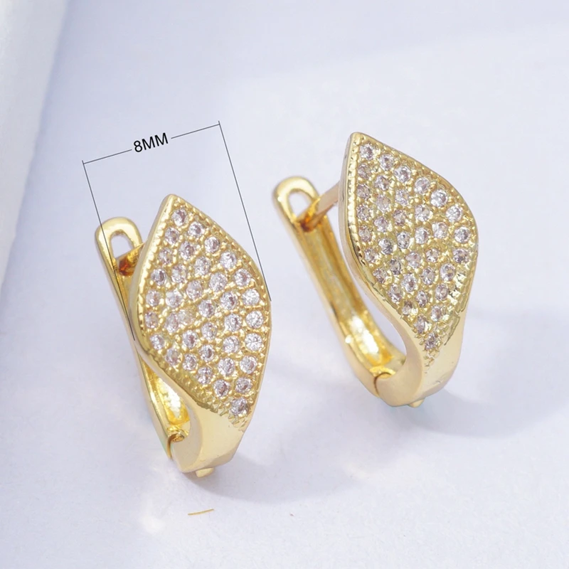 0170 Micro Pave AAA циркониевые Стразы, круглые серьги-кольца для женщин и девушек, подарок, позолоченные серьги, модные ювелирные изделия, сережки - Окраска металла: 0170