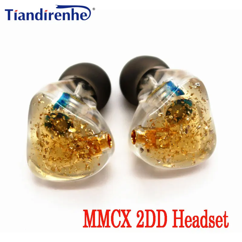 Новые 2 динамические наушники mmcx 2dd гарнитура высококачественные Hi Fi Звездные