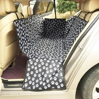 car seat cover dog car mat waterproof pet dog carrier cars rear back seat mat hammock cushion protector mat non slip folding