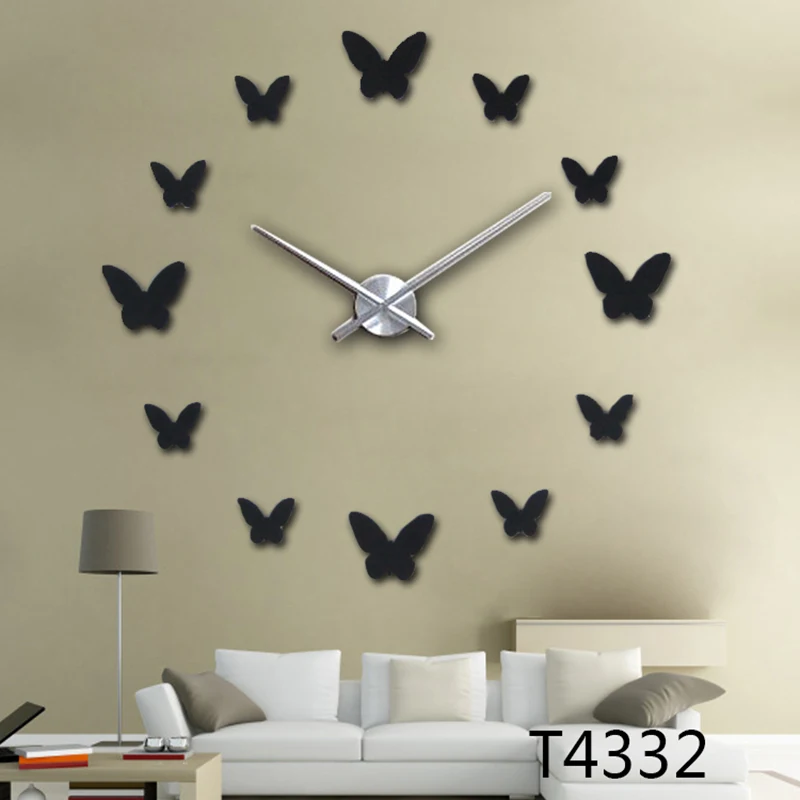 Новинка 2021 настенные часы сделай сам наклейка s домашний декор плакат