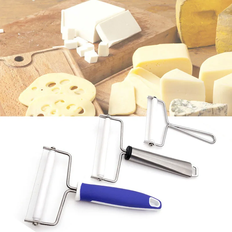 

Stainless Steel Butter Cheese Slicers Cutter Multifunction Foie Gras Fruit Slicer Peeler Nonstick Butter Cutting Planer Grater