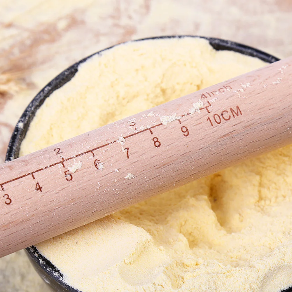 Антипригарная Скалка из твердой древесины кухонное печенье лапша фондан пирог