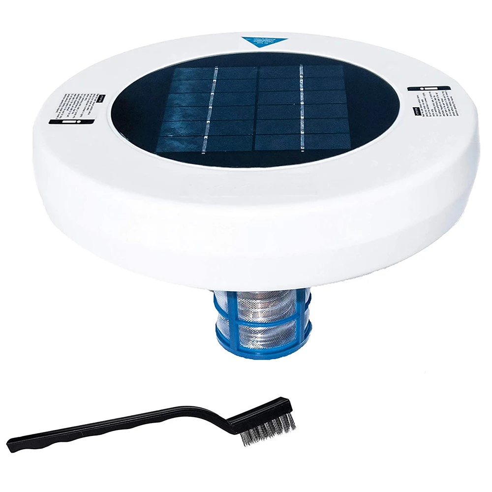 

Садовые аксессуары, ионизатор для бассейна на солнечной батарее, очиститель воды с медными и серебряными ионами, уличное украшение для сада...