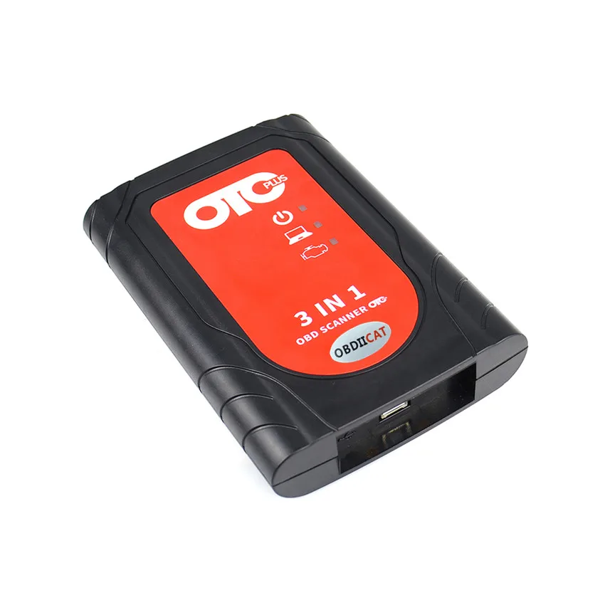 DHL Бесплатный OTC Plus 3 в 1 диагностический инструмент для V-olvo N-issan C-onsult OBD2 сканер GTS с