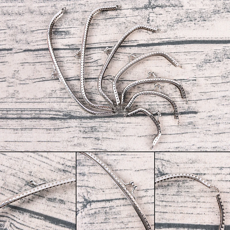 Бронзовая Ретро сумка кошелек из металлического сплава с цветами сделай сам