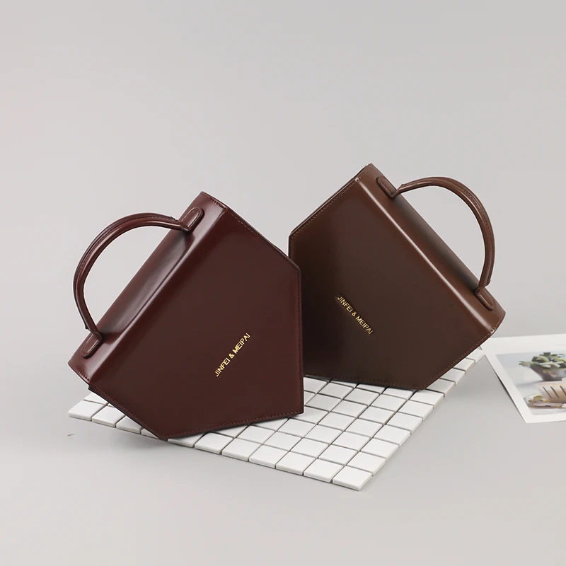 WEIXIER ретро кожаная сумка брендовая дизайнерская Алмазная форма Женские