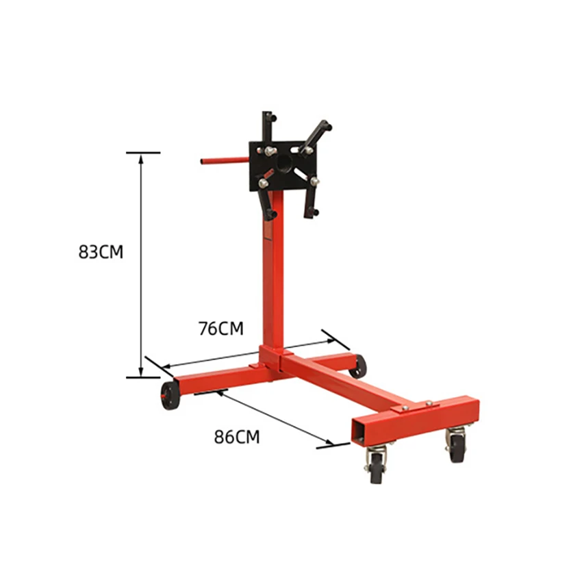 HWD-611 Engine Flip Bracket Universal Rotating Table Repair Tool Flip Frame Engine Stand Engine Flip Maintenance Bracket 1000LBS