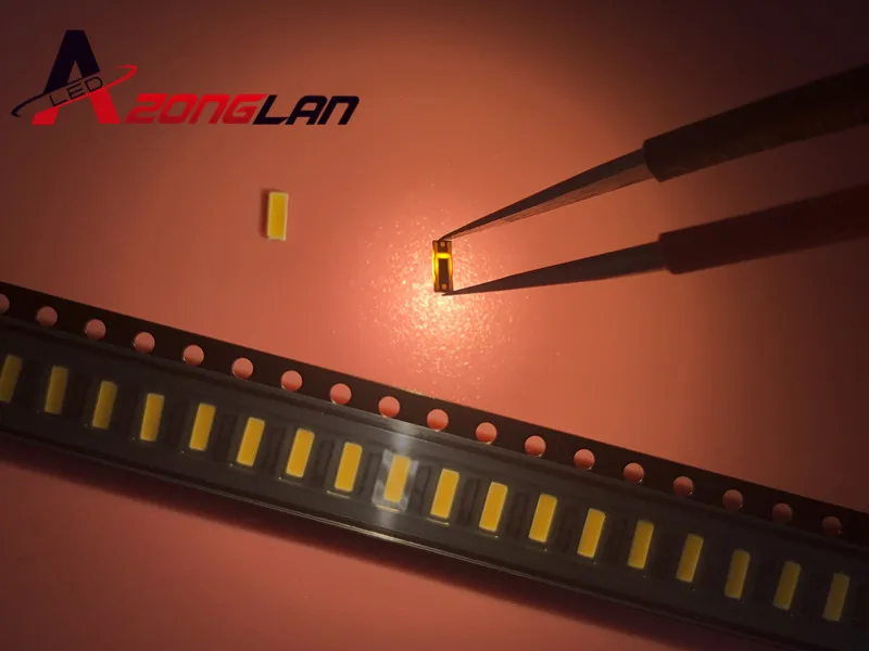 1000 шт./лот 0 2 Вт SMD 4014 Светодиодная лампа Bead13-26lm теплый белый LED 2800K светодиодный чип