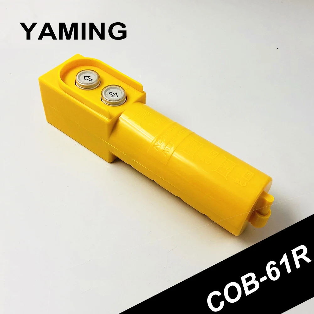 COP-21R COB-61R непромокаемый кнопочный переключатель для Электрический кран-подъемник управляющий Переключатель NO 30 мкФ 220-380V 2.2kw вверх-вниз