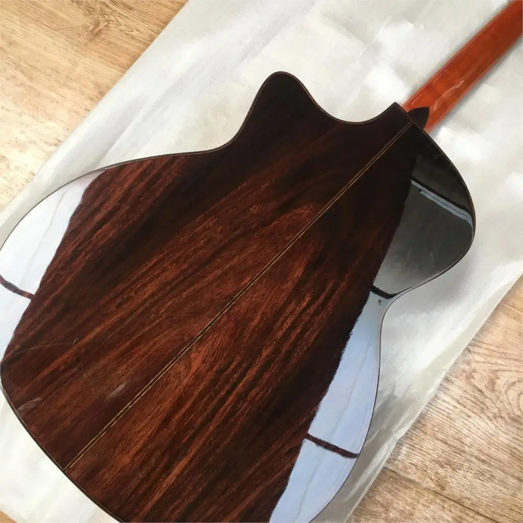 

Factory Chaylor 914 Acoustic Guitar With Ebony fingerboard,41 Inch Real Abalone Acoustic Electric Guitar,Solid Spruce Top
