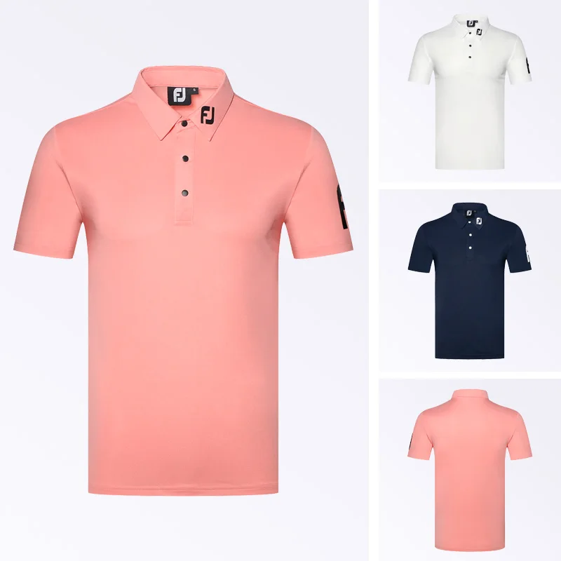 

2021 Golf Apparel Men's New Short-sleeved T-shirt Outdoor Leisure Sports POLO Shirt Sweat-absorbent And Breathable Top