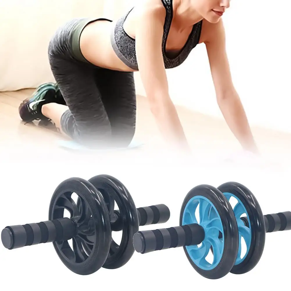 2019 тренажер для мышц домашний фитнес оборудование двойное колесо брюшное Abs