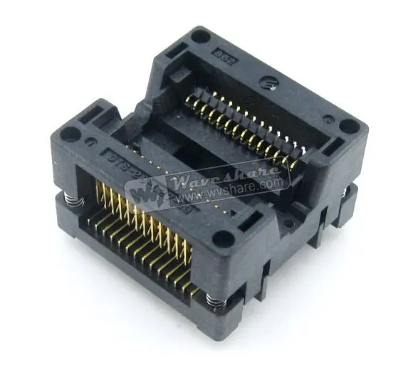 SOP28 SO28 SOIC28 Enplas OTS-28-1.27-23 IC тестовый Адаптер для программирования | Компьютеры и офис