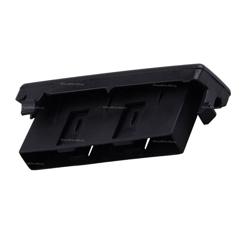 Черный карман для карт VolksWagen Polo 9N 2005 2006 2007 2008 2009 LHD Центральный монет ящик хранения