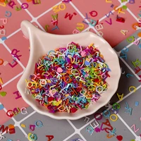 20gbag english letters 5mm confetti glitter sequins for crafts nail art decoration paillettes sequin diy sewing accessories gir