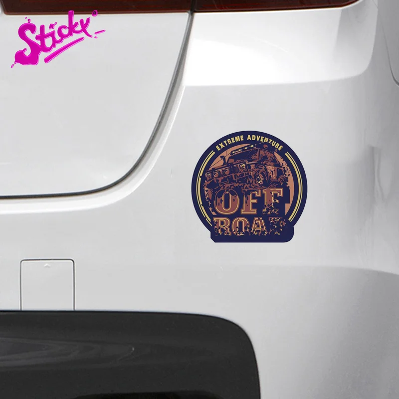 

Off Road Club Badge Brand Car Sticker Decal Decor Cover Scratches Waterproof Motorcycle Off-road Laptop Trunk Guitar PVC Vinyl