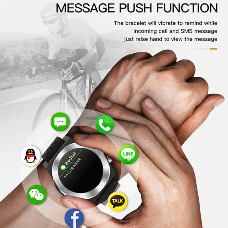 

Sanda New Arrival Hot Sale Smart Bracelet Watches Heart Rate Blood Pressure Monitoring Multi-function Reminder Sports Watch