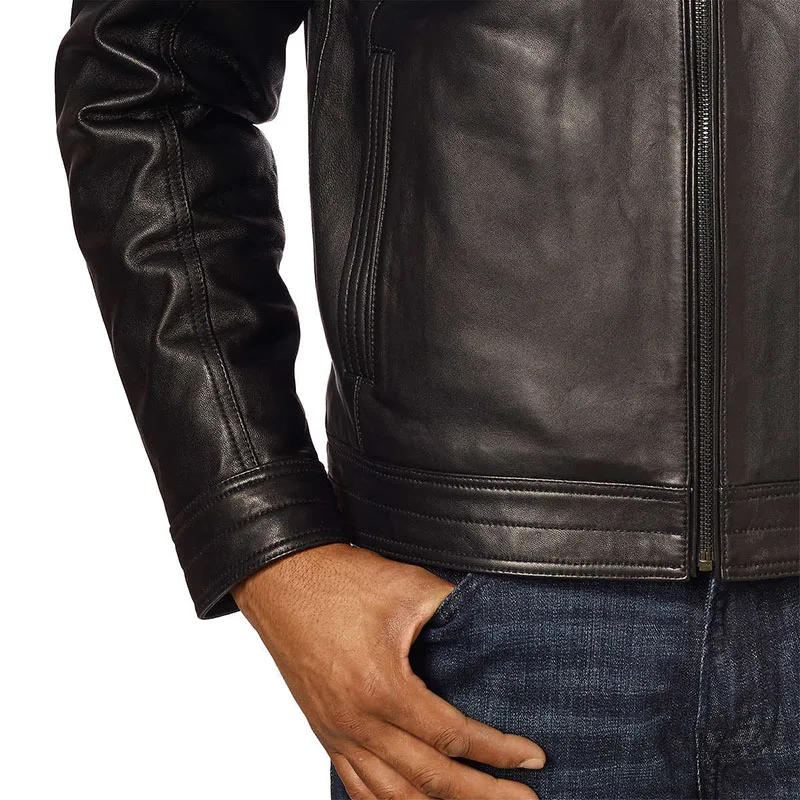 

New Winter Sheepskin Leather Imported From New Zealand To Heavy Male Yards Quilted To Keep Warm Big Large Jacket