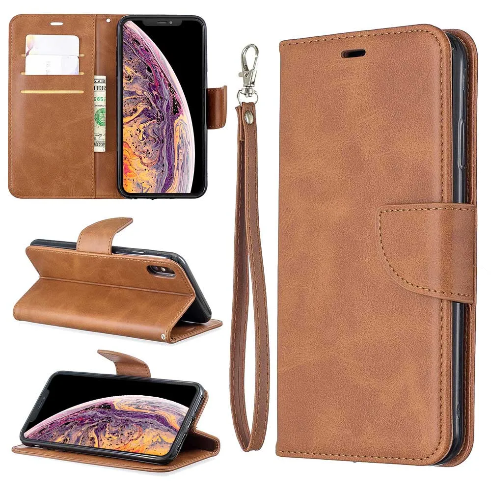 Кожаный чехол книжка KISSCASE в стиле ретро для Samsung a51 a50 a70 a71 s10 a20 a30 s8 s9 s20 a20e a10e