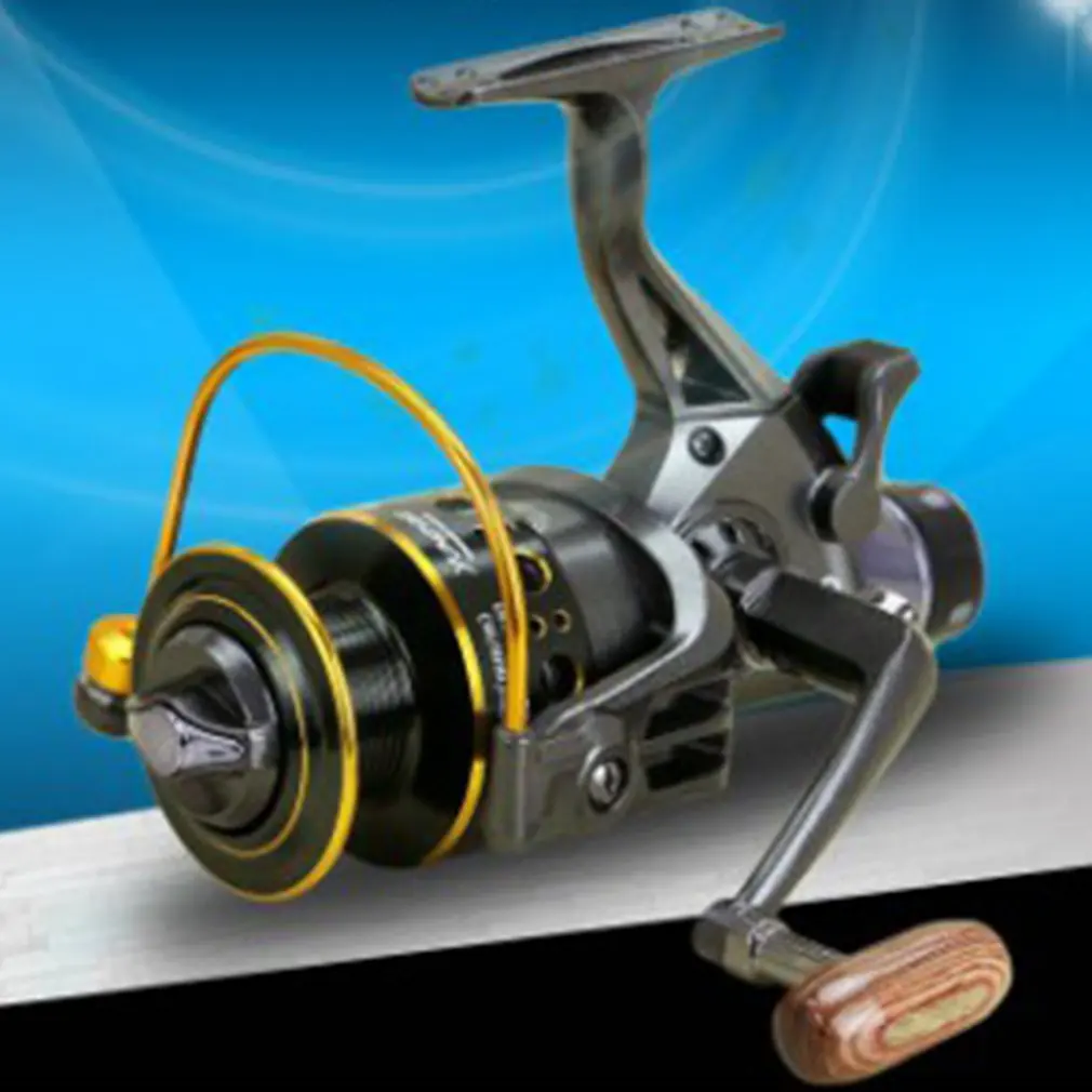 

Double Release Force Metal Head Front And Rear Brake Line Wheel Fishing Gear Metal Arm Pole Throwing Reel